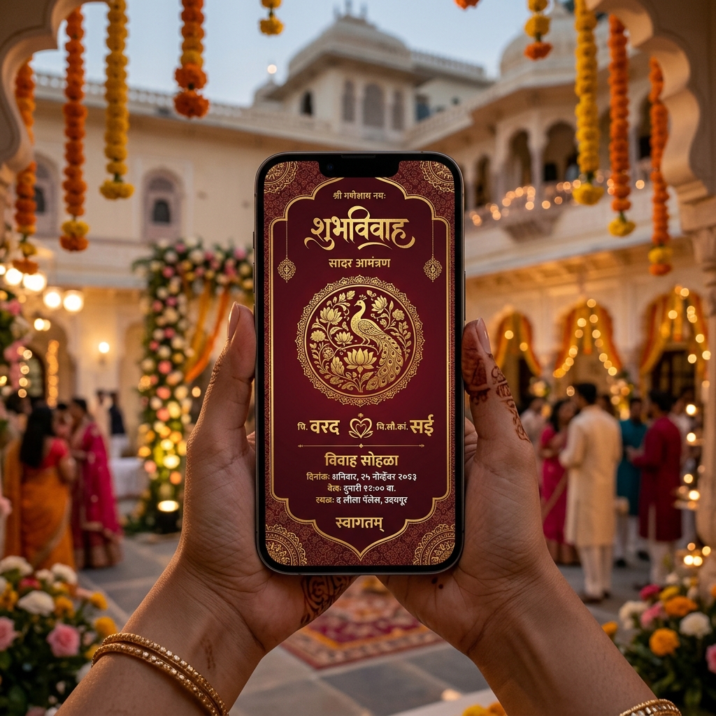 Interactive Indian Wedding Invite Preview