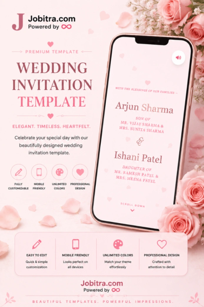 Blush Romance Premium E-Card