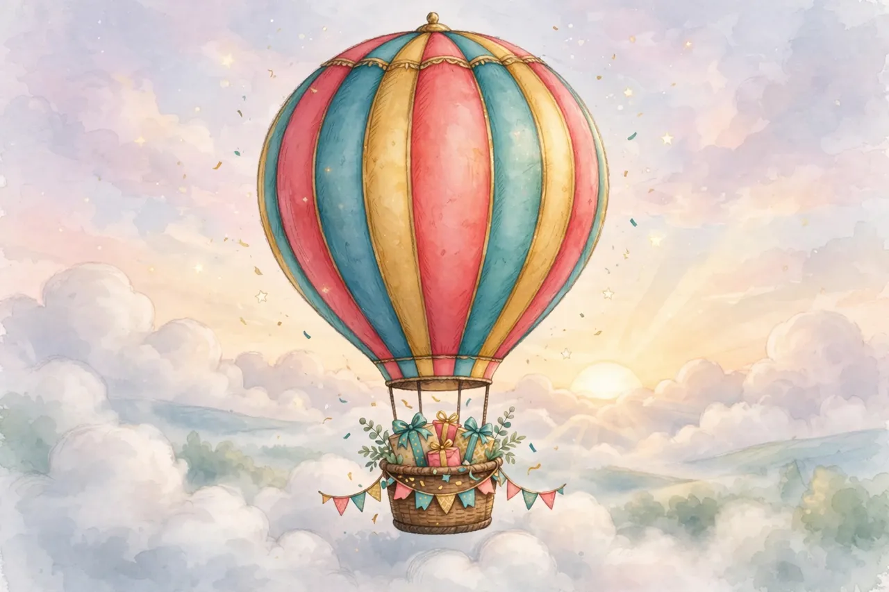 First Birthday Balloon