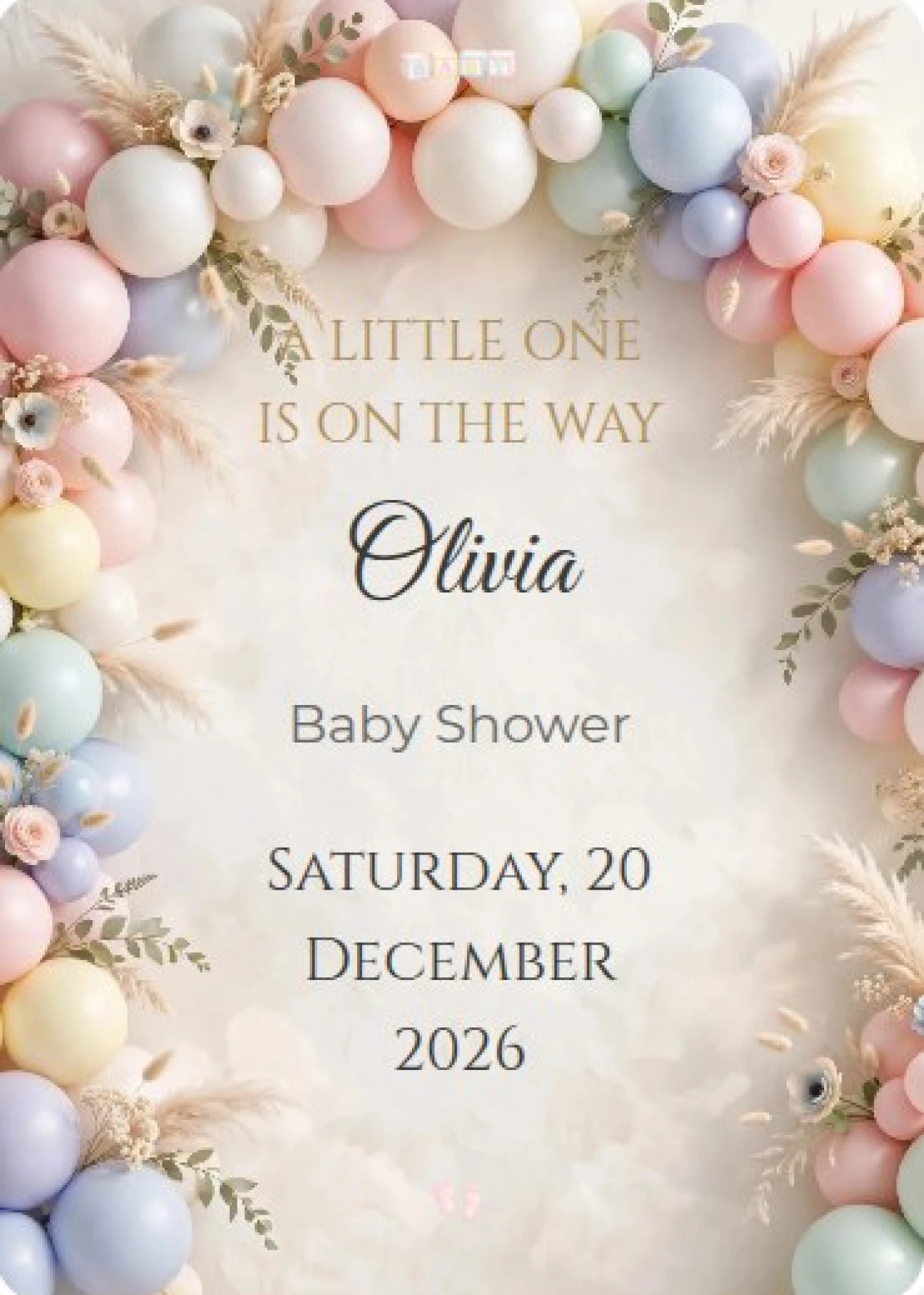 Baby Shower Western 02