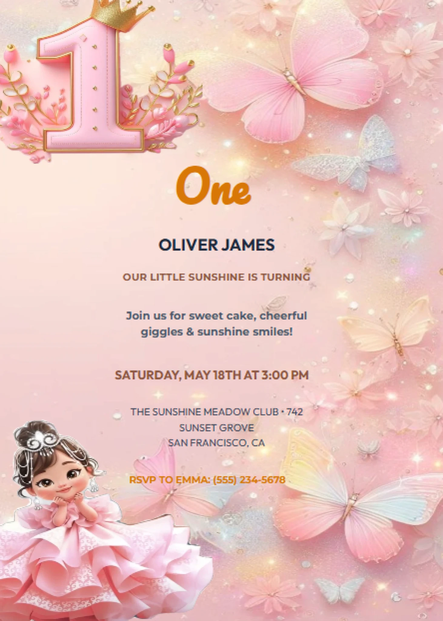 Boho Sunshine & Rainbow 1st Birthday