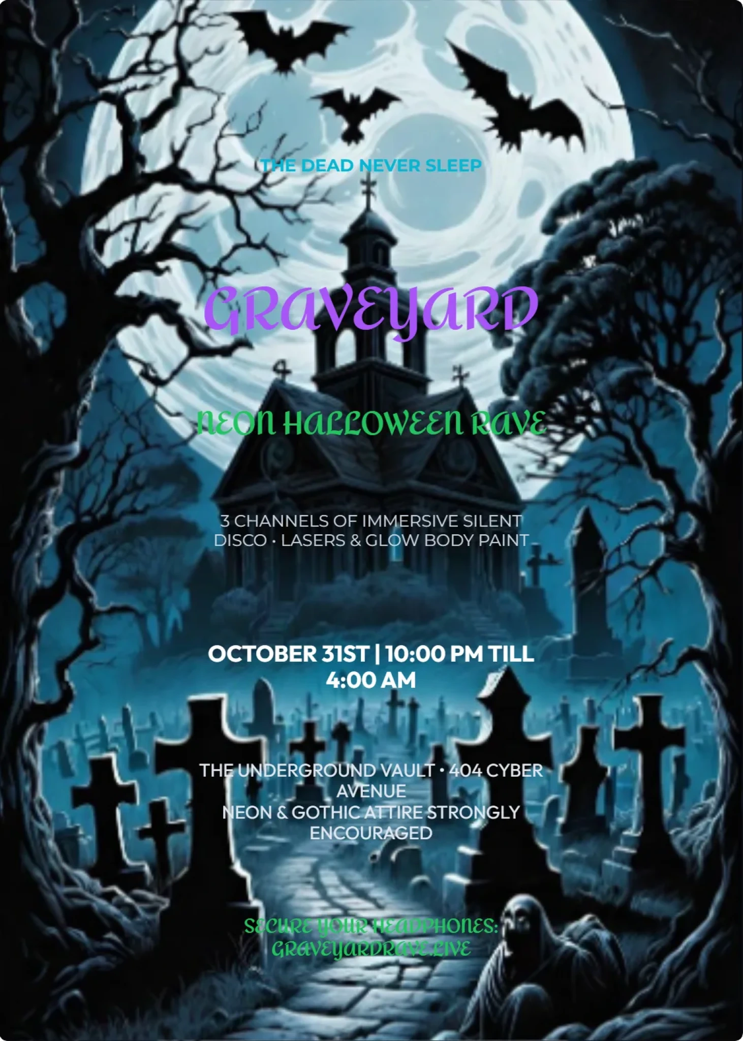 Graveyard Shift Silent Rave