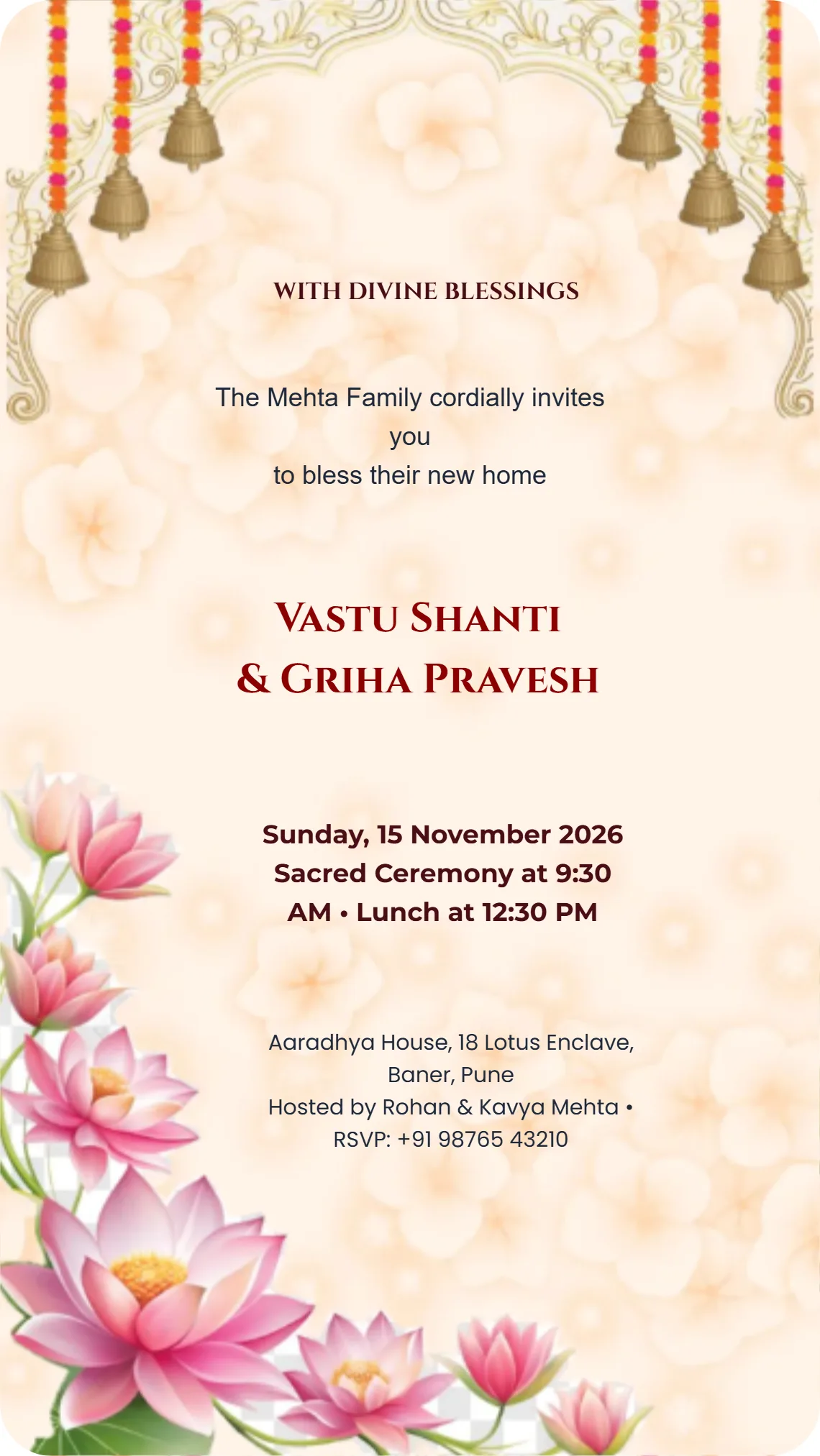 Sacred Lotus Vastu Shanti Preview