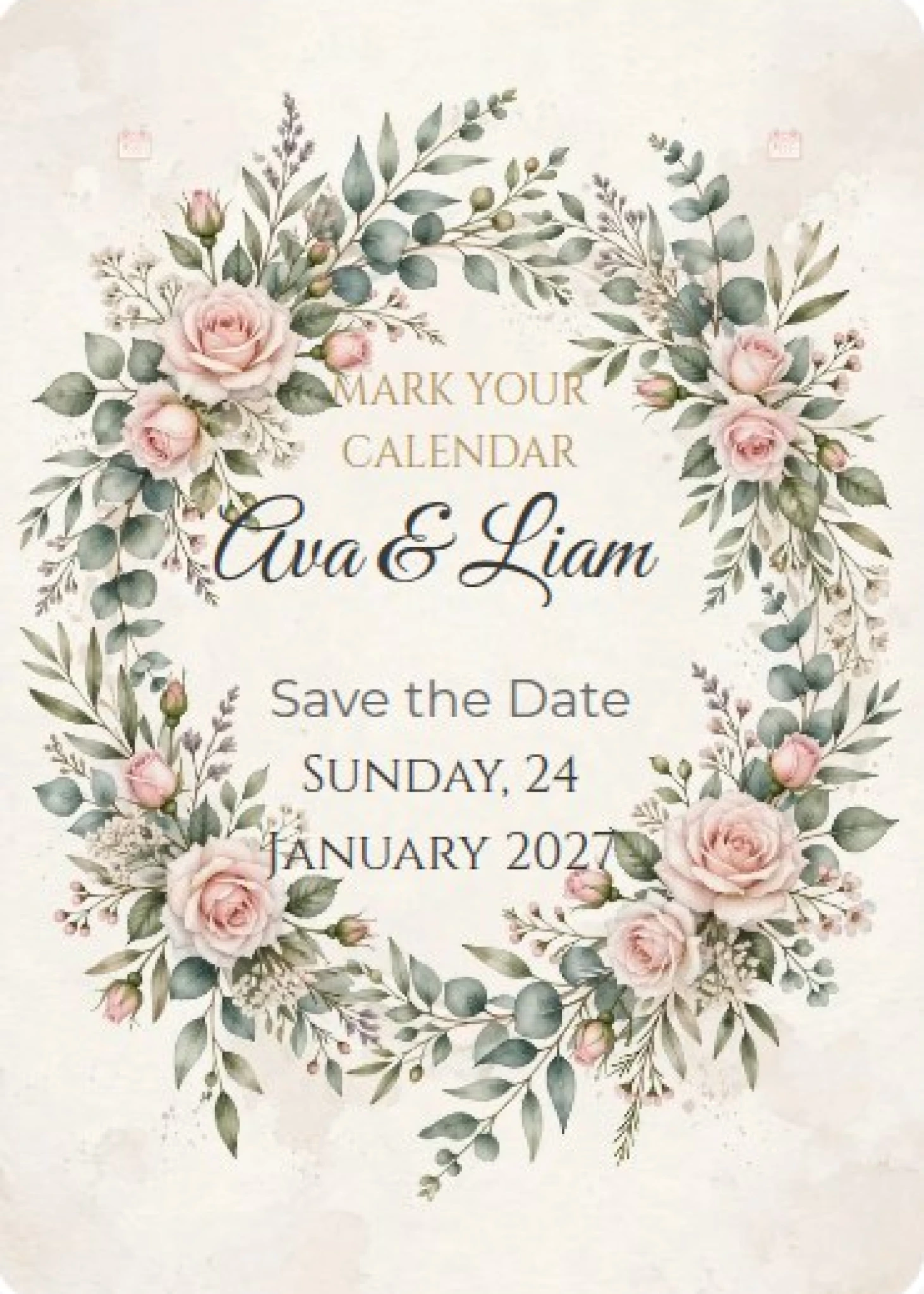 Save The Date Western 03