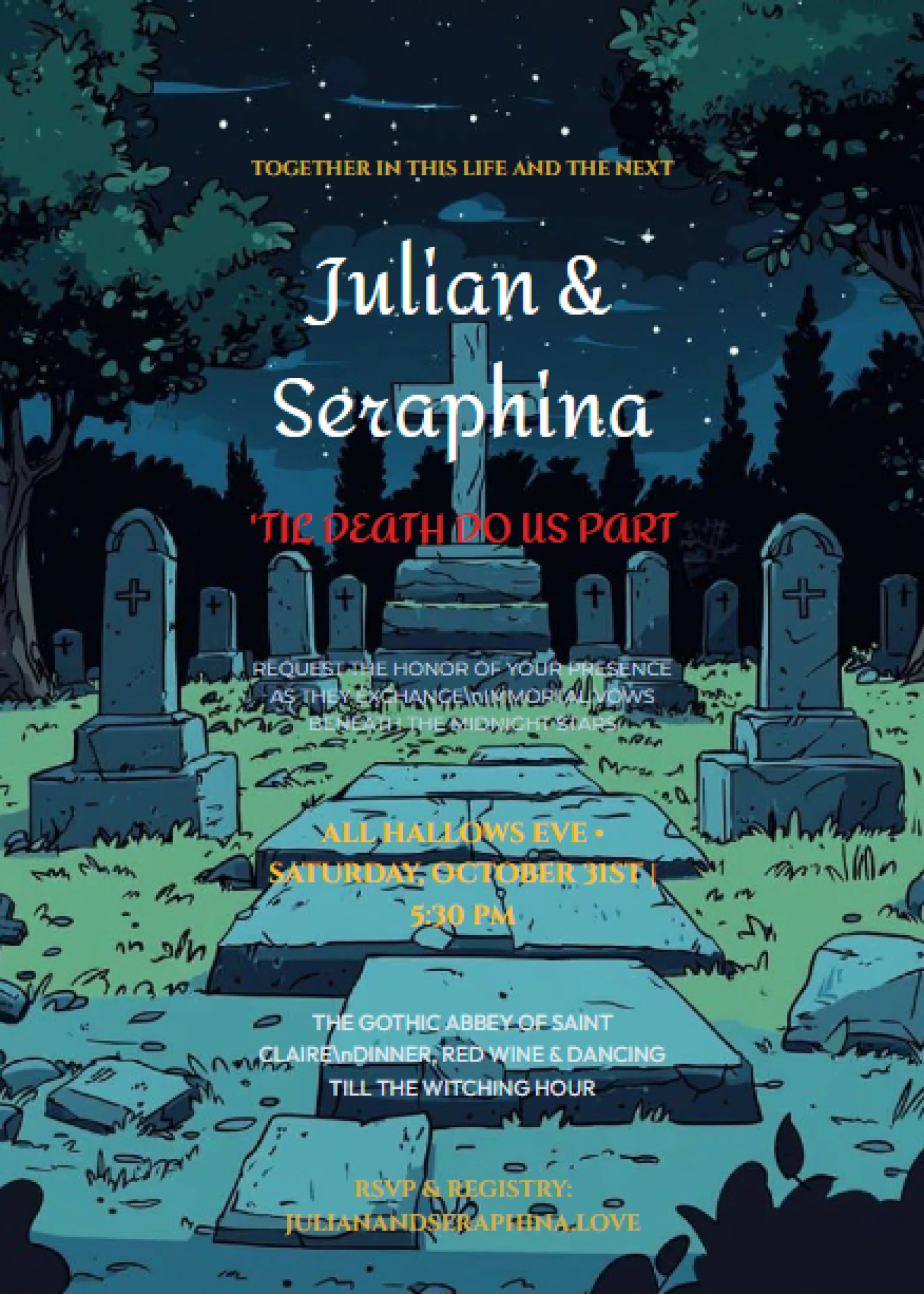 Til Death Do Us Part: Gothic Halloween