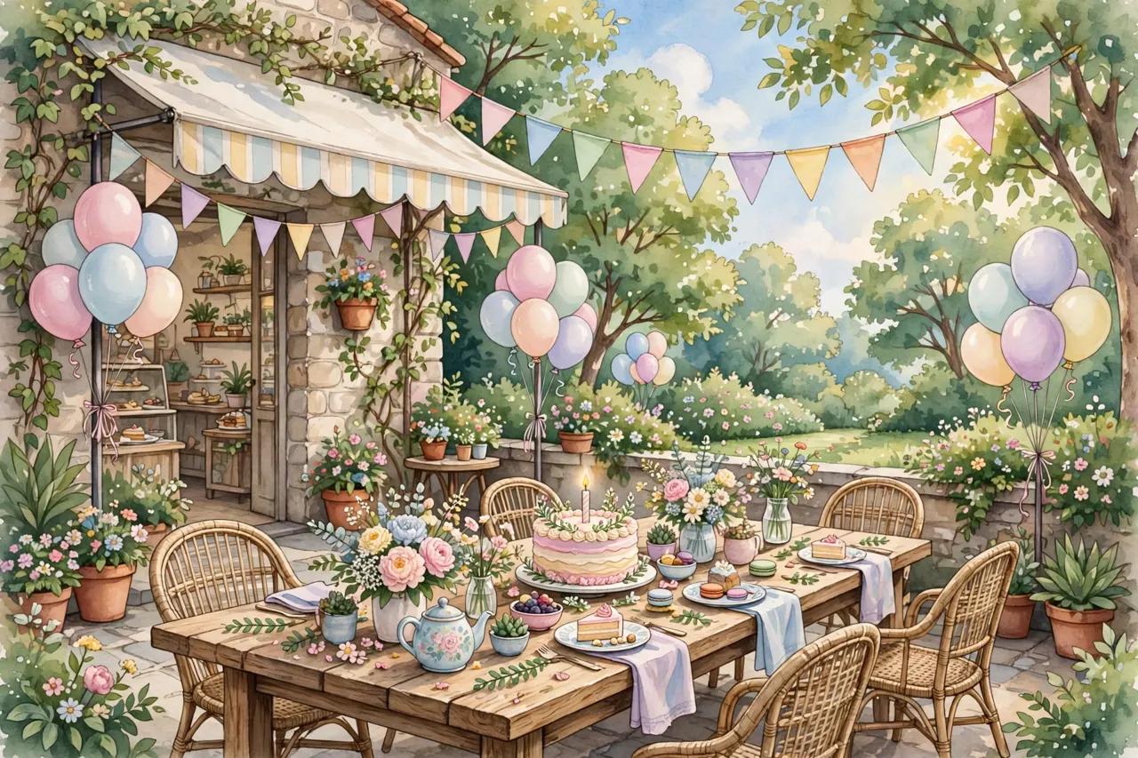 The garden cafe