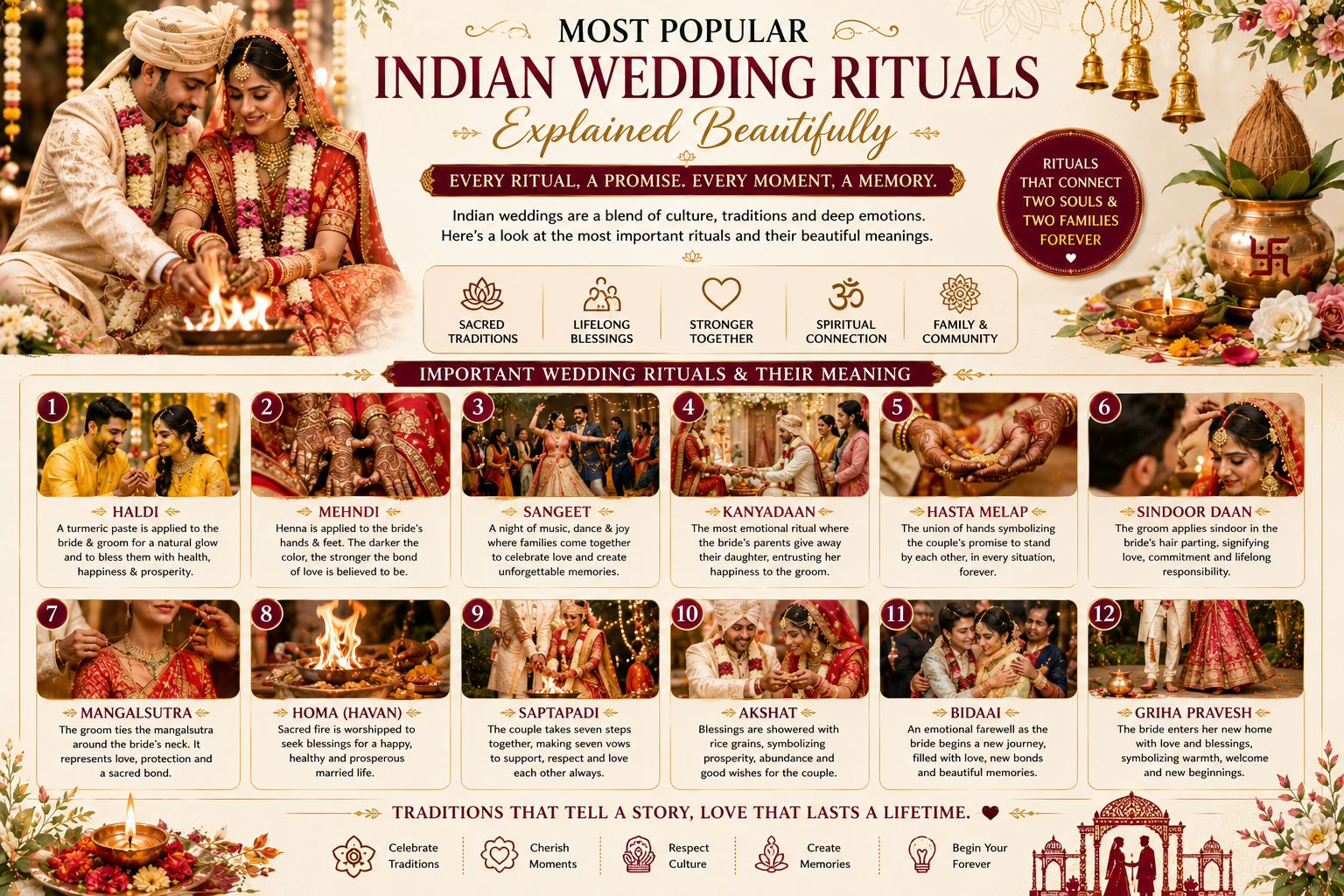 Most Popular Indian Wedding Rituals Explained Beautifully