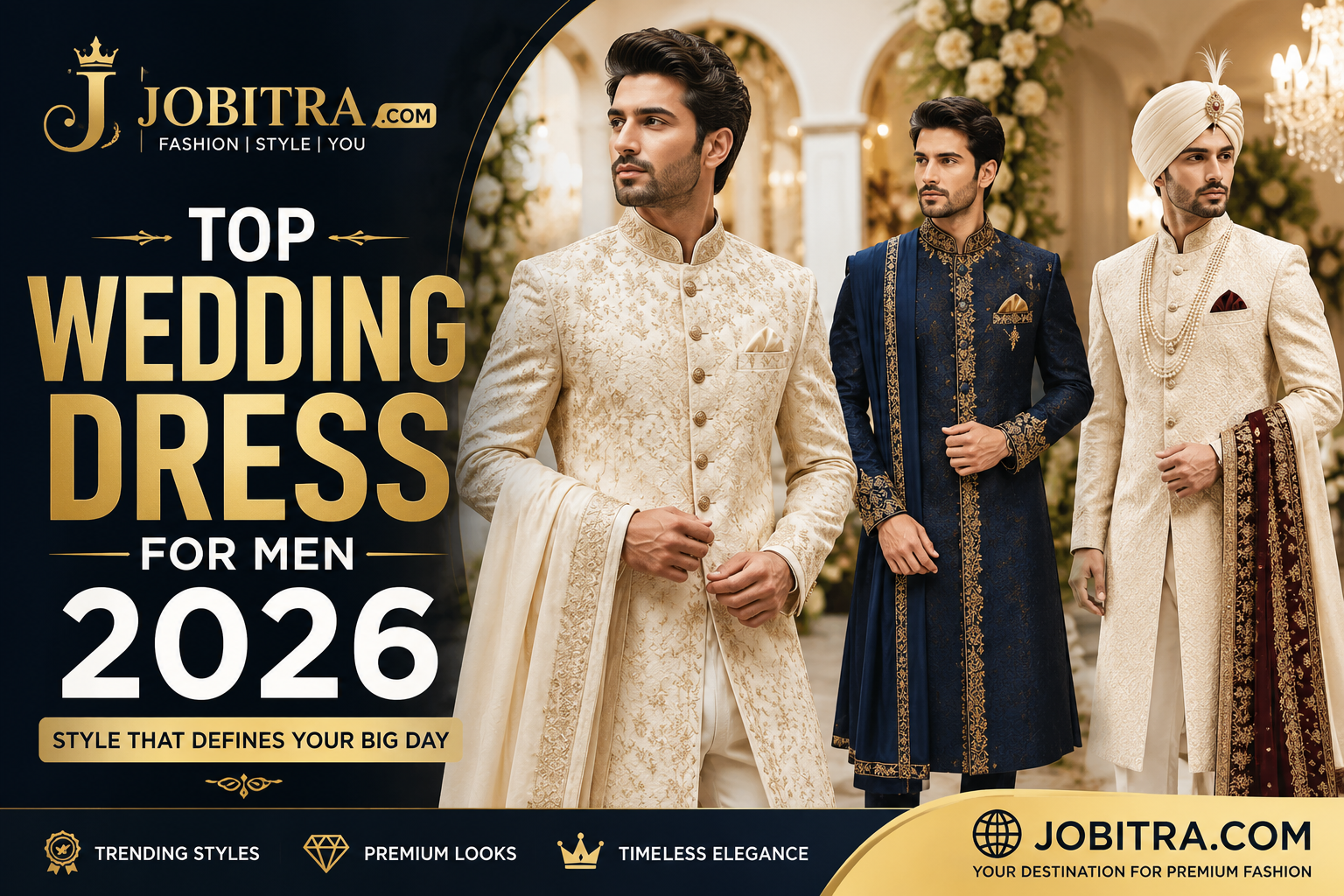 Top Wedding Dress for Men 2026